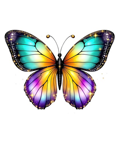 Farfalla colorata x 9 - x,