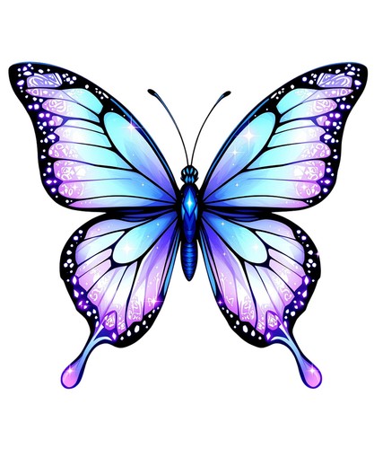 Farfalla colorata x 9 - 9,
